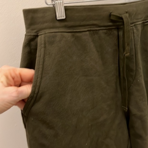 Polo Ralph Lauren Men’s Shorts Bear Fleece Pockets Drawstring Green Size Small - Picture 4 of 14